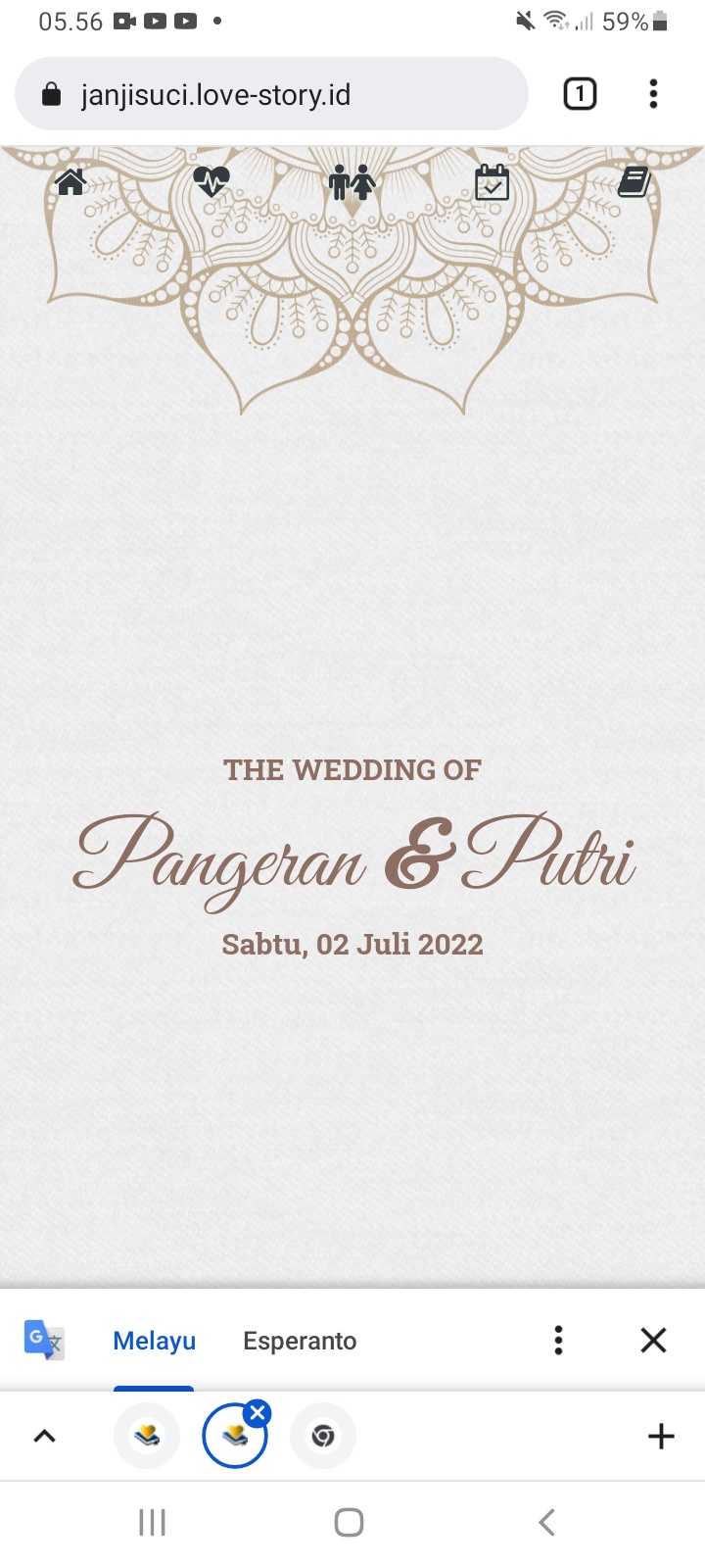 Undangan Digital via Web