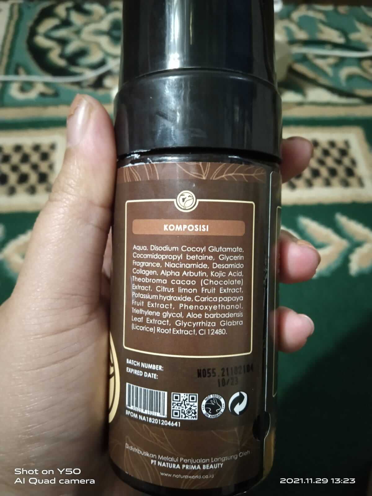 Natura Chocolate Foam
