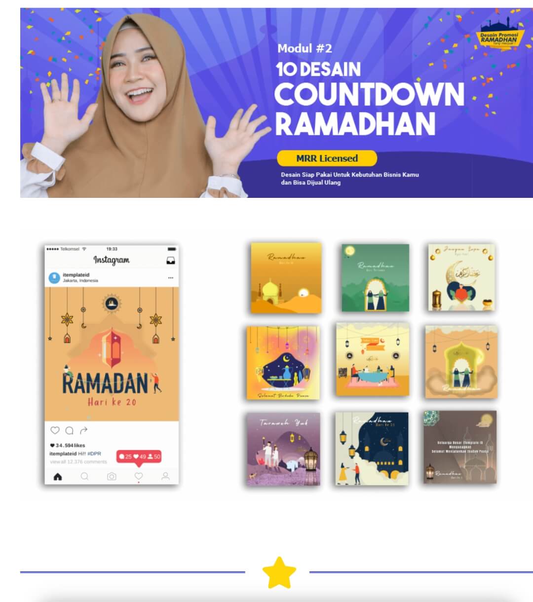 Kartu Ucapan Ramadhan