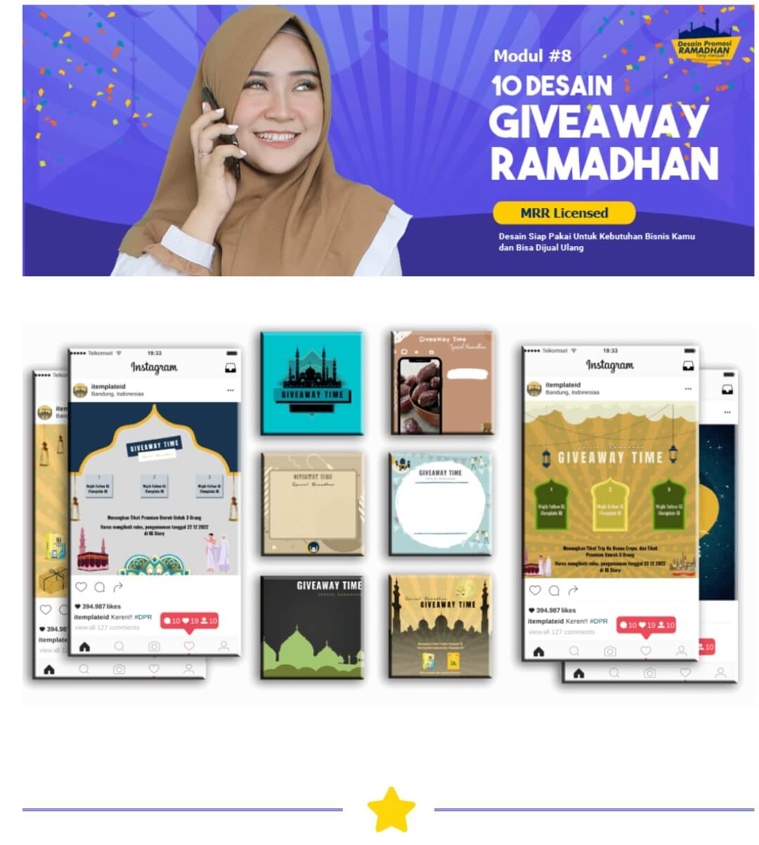 Kartu Ucapan Ramadhan